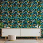 Papel De Parede Adesivo Folhas N013042