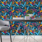 Papel De Parede Adesivo Folhas N013043