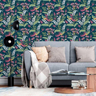 Papel De Parede Adesivo Folhas N013044