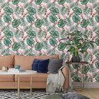 Papel De Parede Adesivo Folhas N014050