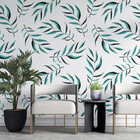 Papel De Parede Adesivo Folhas N02132