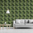 Papel De Parede Adesivo Folhas Verdes N03085