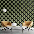 Papel De Parede Adesivo Folhas Verdes N03096