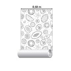 Papel De Parede Adesivo Frutas Exóticas N014083
