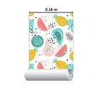 Papel De Parede Adesivo Frutas N012051