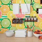 Papel De Parede Adesivo Frutas N013191