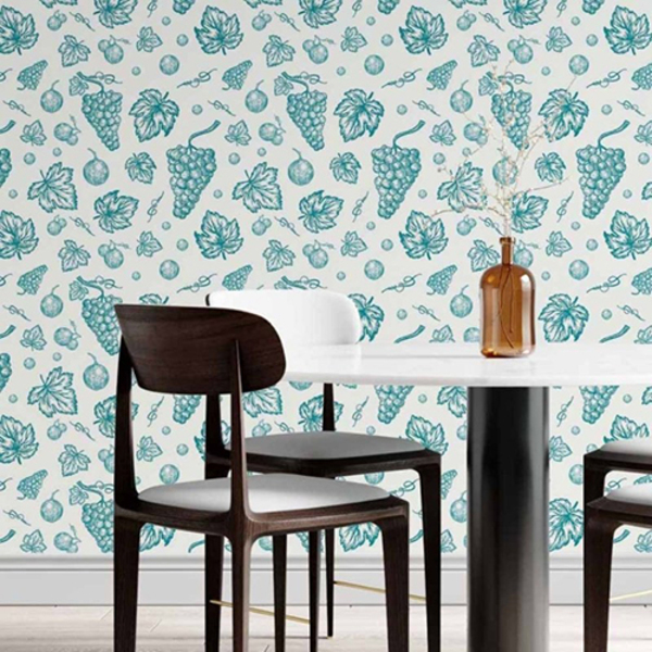 Papel De Parede Adesivo Frutas Outono N014080