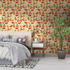 Papel De Parede Adesivo Frutas Tropical Decoração 3mx50cm