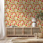 Papel De Parede Adesivo Frutas Tropical Decoração 9mx50cm