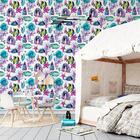 Papel De Parede Adesivo Fundo Do Mar Em Aquarela N06002 Rolo