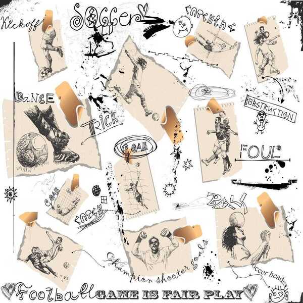 Papel De Parede Adesivo Futebol 99629090 0,58x3,00m