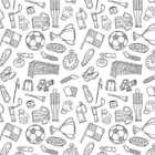 Papel De Parede Adesivo Futebol Desenho 403971292 Rl 0,58x3m