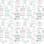 Papel De Parede Adesivo Gaiolas N012119