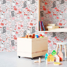 Papel De Parede Adesivo Gatinhos N010110