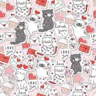 Papel De Parede Adesivo Gatinhos N010110