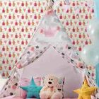 Papel De Parede Adesivo Gatos E Coração 183910115