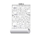 Papel De Parede Adesivo Geek N06177
