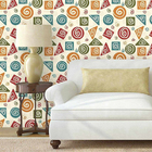 Papel De Parede Adesivo Geométrico 1380