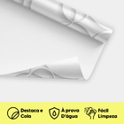 Papel De Parede Adesivo Geométrico 3d Circulo Abstrato Sala