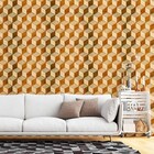 Papel De Parede Adesivo Geométrico 3d N015011 0,58x3,00m