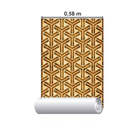 Papel De Parede Adesivo Geométrico 3d N015012 0,58x3,00m