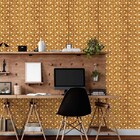 Papel De Parede Adesivo Geométrico 3d N015012 0,58x3,00m