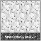 Papel De Parede Adesivo Geométrico Branco Efeito 3d Espiral