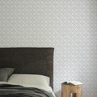 Papel De Parede Adesivo Geométrico Efeitos Gesso 3d Lavável