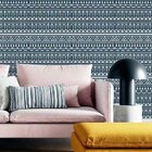 Papel De Parede Adesivo Geométrico Étnico N05111