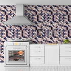 Papel De Parede Adesivo Geométrico Jovem N06182