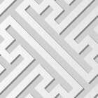 Papel De Parede Adesivo Geométrico Labirinto N015208 0,58x3m