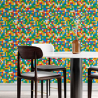 Papel De Parede Adesivo Geométrico Lego N014124