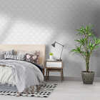 Papel De Parede Adesivo Geométrico Linhas Cinza Decoração 6mx