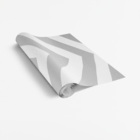 Papel De Parede Adesivo Geométrico Linhas Cinza E Branco 6mx5