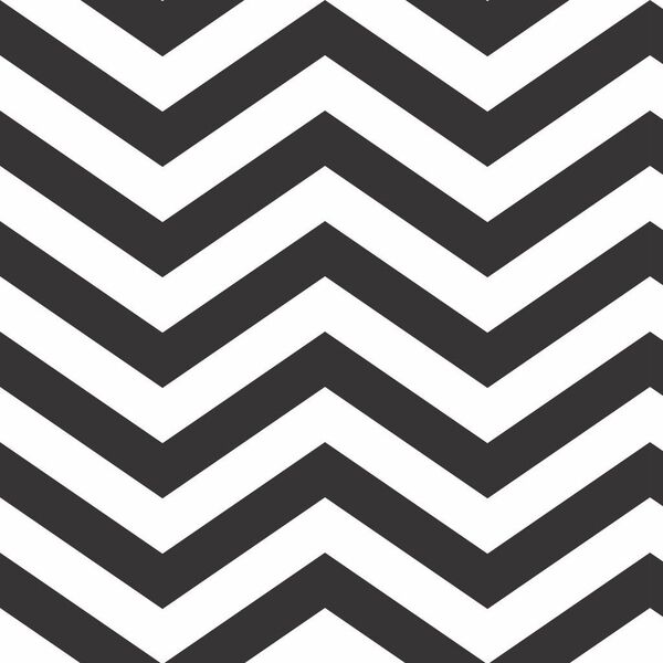 Papel De Parede Adesivo Geométrico Linhas Preto E Branco 12mx