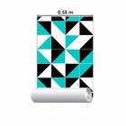 Papel De Parede Adesivo Geométrico N011086