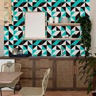 Papel De Parede Adesivo Geométrico N011086