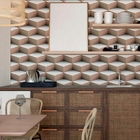 Papel De Parede Adesivo Geométrico N011091