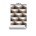 Papel De Parede Adesivo Geométrico N011091