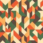 Papel De Parede Adesivo Geométrico N013007