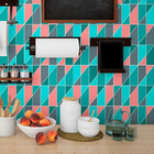 Papel De Parede Adesivo Geométrico N013010