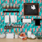 Papel De Parede Adesivo Geométrico N013010