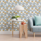 Papel De Parede Adesivo Geométrico N013228