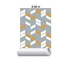 Papel De Parede Adesivo Geométrico N013228