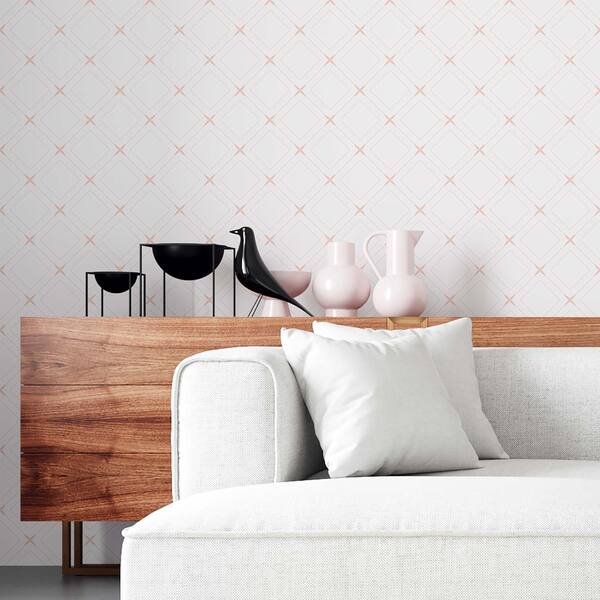 Papel De Parede Adesivo Geométrico N02207 0,48x2,5m