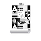 Papel De Parede Adesivo Geométrico N06179