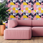 Papel De Parede Adesivo Geométrico N09024