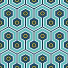 Papel De Parede Adesivo Geométrico Retro N014127