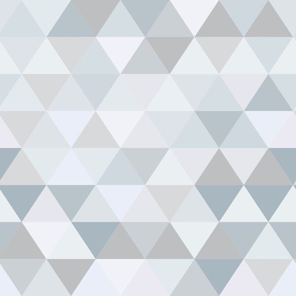 Papel De Parede Adesivo Geométrico Triângulos Cinza Quarto 2,