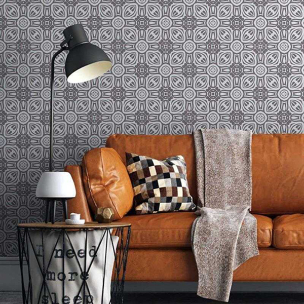 Papel De Parede Adesivo Geométrico Vintage N05199